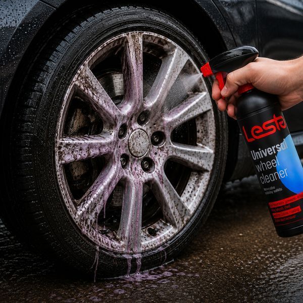 Засіб для очищення колісних дисків універсальний Lesta Universal Wheel Cleaner 500 мл 393564_AKL-WHEEL/0.5 фото
