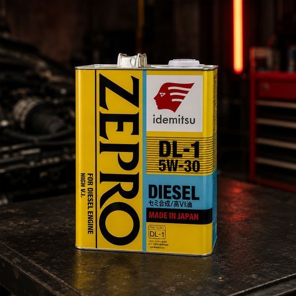 Олива моторна IDEMITSU ZEPRO Diesel DL-1 5W-30 4 л 2156041-4P фото